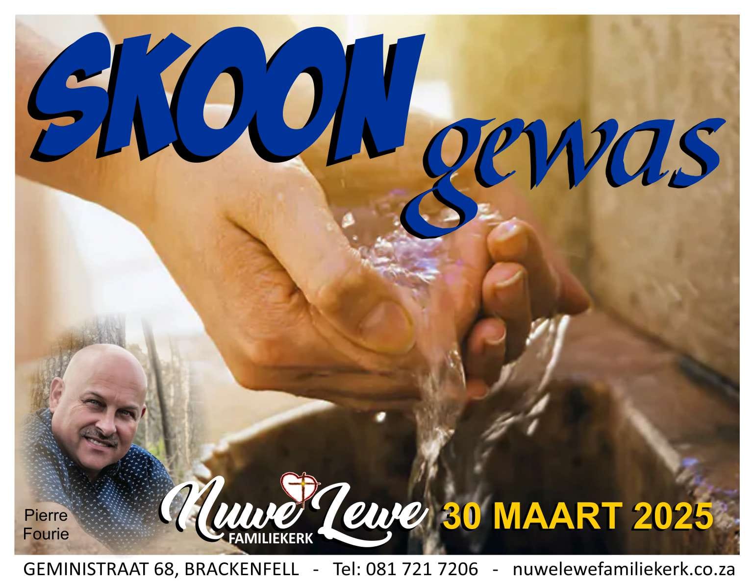 Skoon gewas