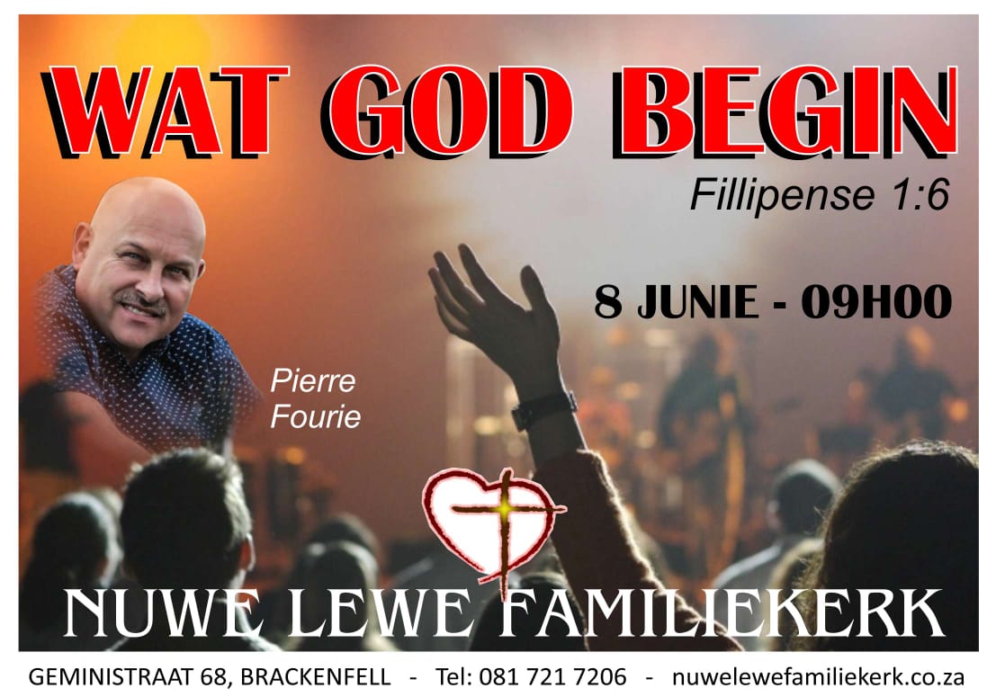 Wat God begin het