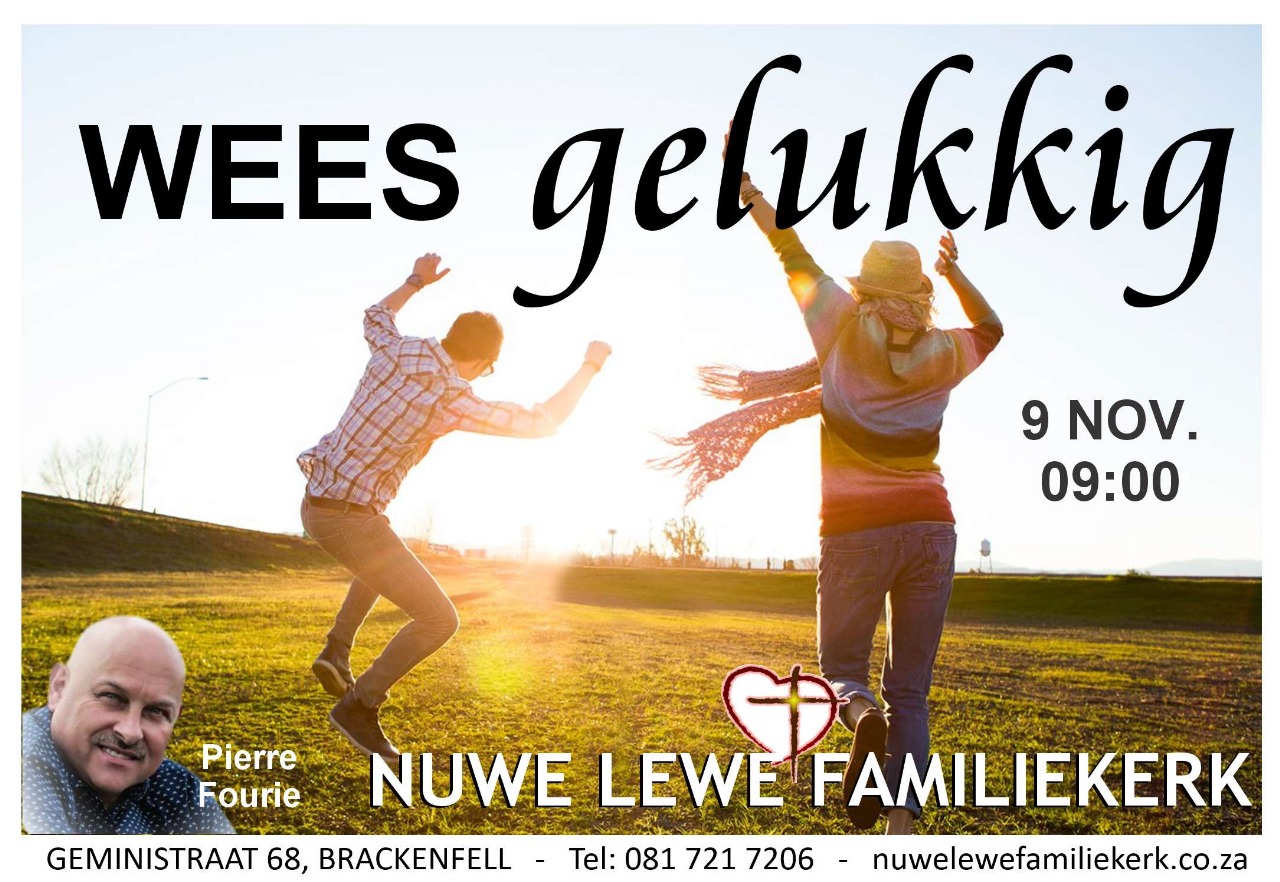 Wees Gelukkig