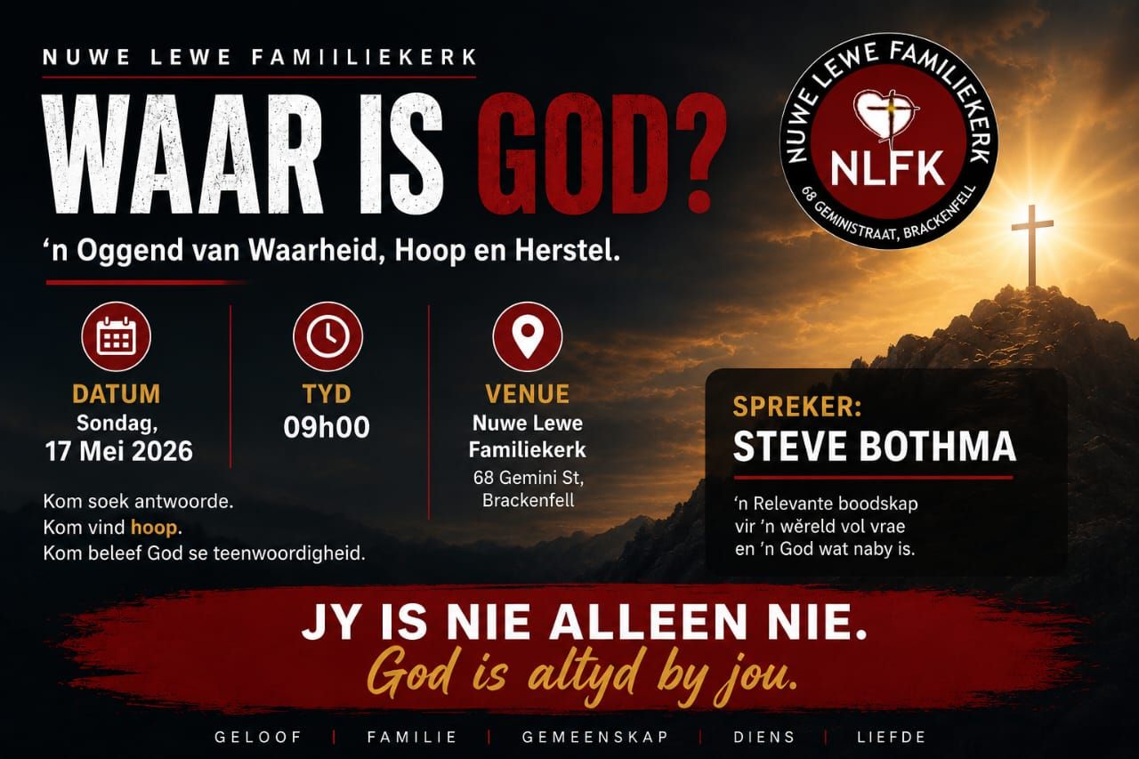 Waar is God?
